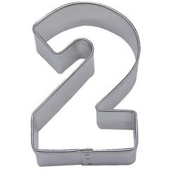 Number "2" Cookie Cutter - 3" Tall