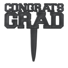 Congrats Grad Black Picks - 12ct.
