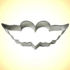 Heart with Wings Cookie Cutter - 4.75"