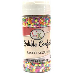 Pastel Sequins - 2.6oz - Jar