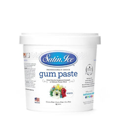 Satin Ice White Gum Paste - 2lb.