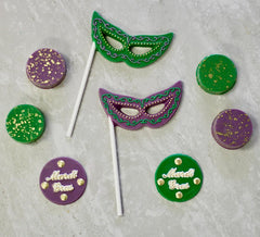 Mardi Gras Mask (Right) Chocolate Mold