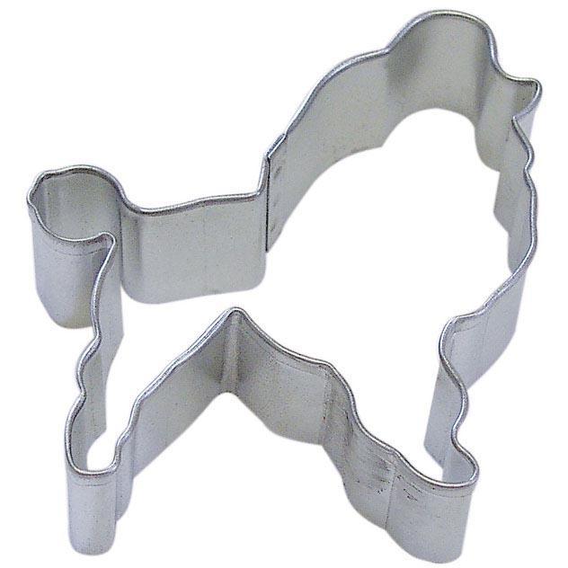 Poodle Cookie Cutter - 3"