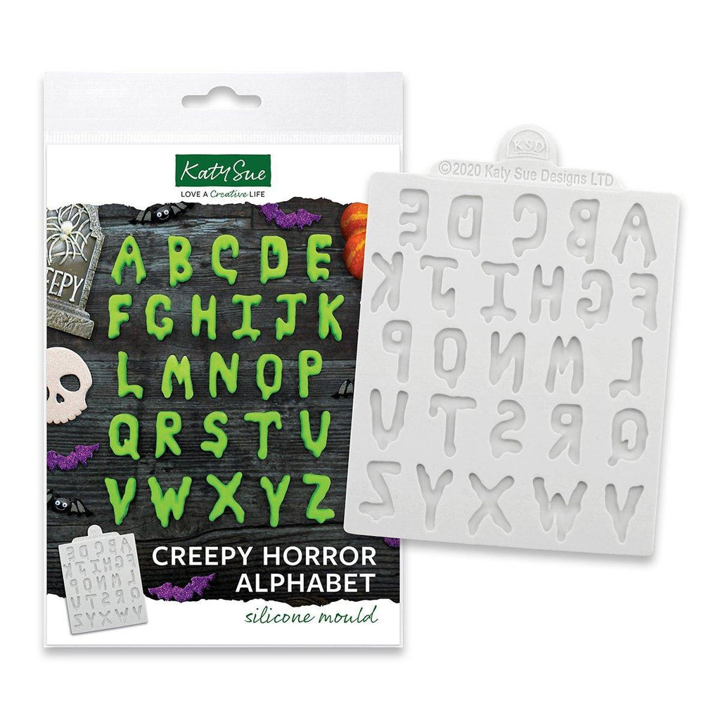 Creepy Horror Alphabet Silicone Mold