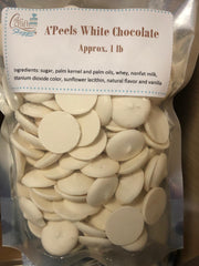 A'peels White Chocolate 1 lb.