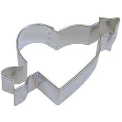 Heart with Arrow Cookie Cutter- 4in