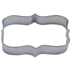 Rectangle Plaque Cookie Cutter- 4.25"