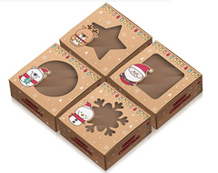 Holiday Dessert Box  - 12ct - Bulk