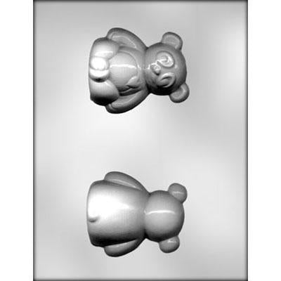 3D Panda Bear Chocolate Mold - 3"