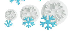 Snowflake Plunger Cutter - 3 piece set