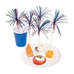 Mylar Picks - Fireworks - Pkg of 5