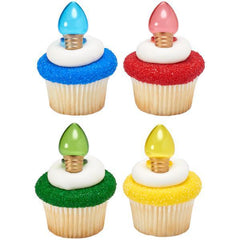 Light it Up Cupcake Rings - 12ct