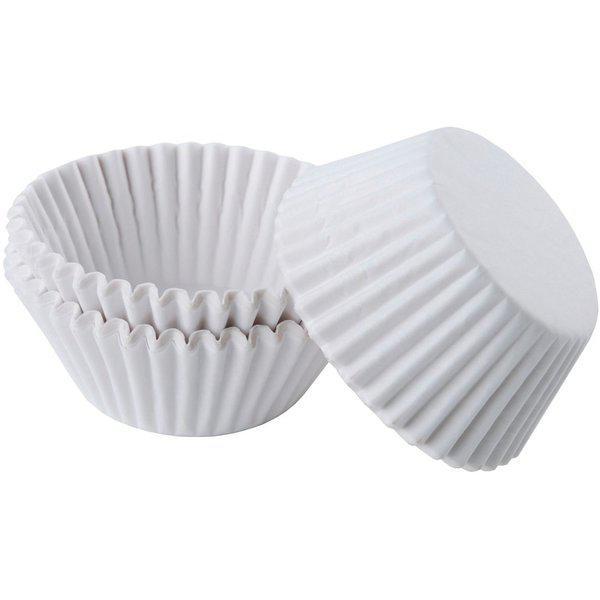 Baking Cups - White - Appr. 50ct