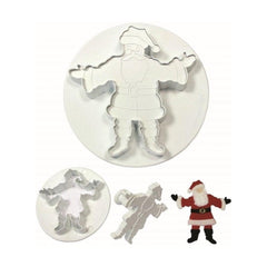 Father Christmas w/ Embossers 2 sizes - 566