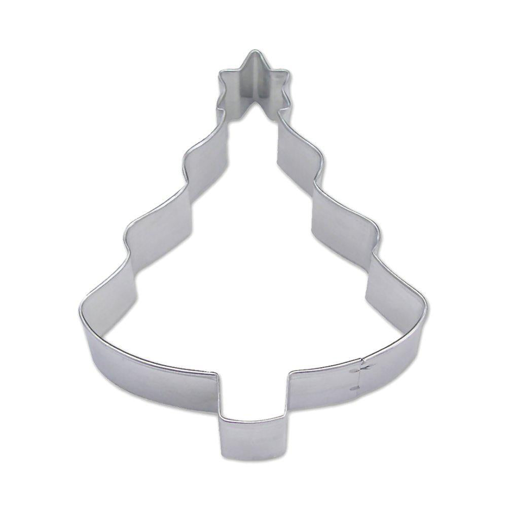 Christmas Tree w/Star Cookie Cutter- 4"