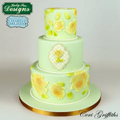 Roses Silicone Cake Embosser