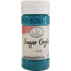 Sugar Crystals Teal - 4oz.