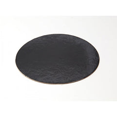 Cake Circle - 12" Black Die Cut - single