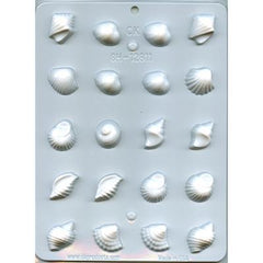 Shells Asst 1" Hard Candy Mold