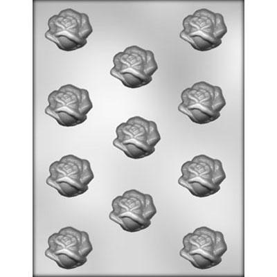 Open Rose Chocolate Mold - 1.5"