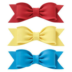 Bow - Red - 6" x 2" - Single