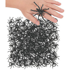 Creepy Halloween Spider Rings - 12ct.