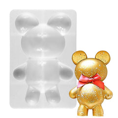 Teddy Bear Smash Mold - 7" Tall - Silicone Baking & Freezing Mold