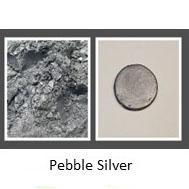 Pebble Silver - Aurora Series Luster Colors