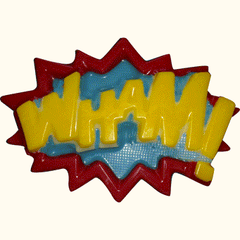 Wham Superhero Lingo Chocolate Mold