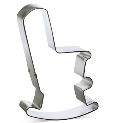 Rocking Chair Cookie Cutter - 4.25"