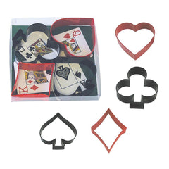 Cards 4 Pc Set - Polyresin