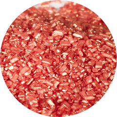 Sugar Crystals - Shimmering Rose Gold - 4oz