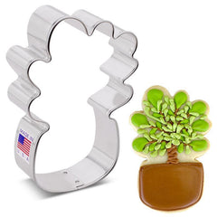 Fiddle Leaf Fig Cookie Cutter 3.9"