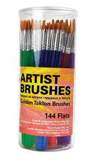 Brush Set - Classroom - Flat - 144pc. - Bulk