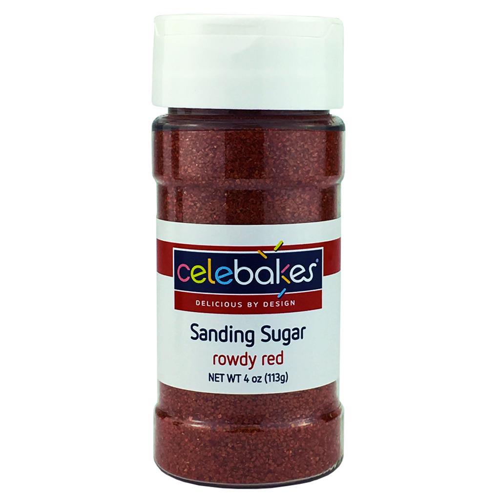 Sanding Sugar - Red - All Brands & Sizes