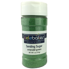 Sanding Sugar Emerald Green - 4oz
