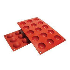 Silicone Hemisphere - .68 oz.Baking Mold  - 15 Cavity