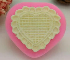 HEART SHAPE SILICONE MOULD