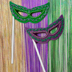 Mardi Gras Mask (Right) Chocolate Mold