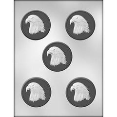 EAGLE MEDALION 2½" CHOCOLATE MOLD