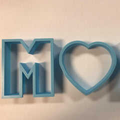 Mom Cookie Cutter - 2 pc set