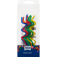 Twisted Candles - 12 pkg - Bulk