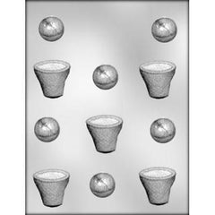 Basketball/basket chocolate mold