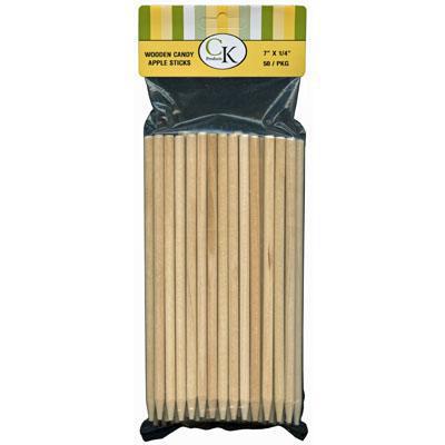 Apple Stick 50 ct. package - 7" - wooden
