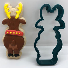 Reindeer - Rear View  Cookie Cutter