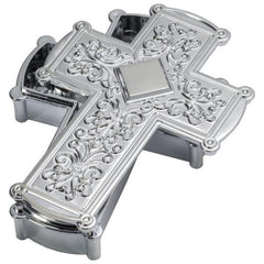 Silver Cross Topper & Keepsake Box - 6ct - Bulk