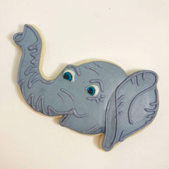 Circus Elephant Face Cookie Cutter - 5"