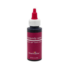 Burgundy Wine Gel Color - 2.3 oz. - Chefmaster