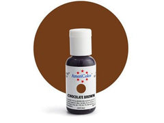 Chocolate Brown Gel Paste Color - .75oz.