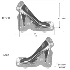 3D Stiletto High Heel - Chocolate Mold